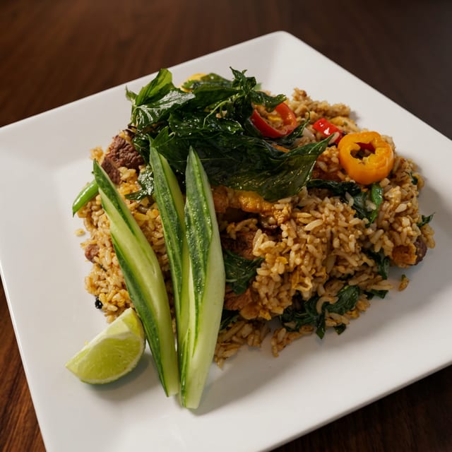 Bangkok Drunken Fried Rice.