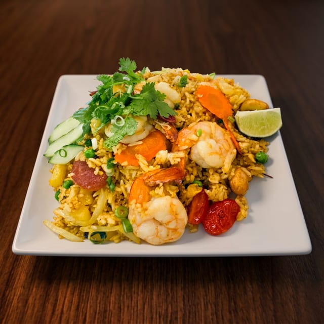 Pineapple Fried Rice.