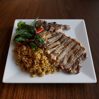 Marbled Beef Fried Rice